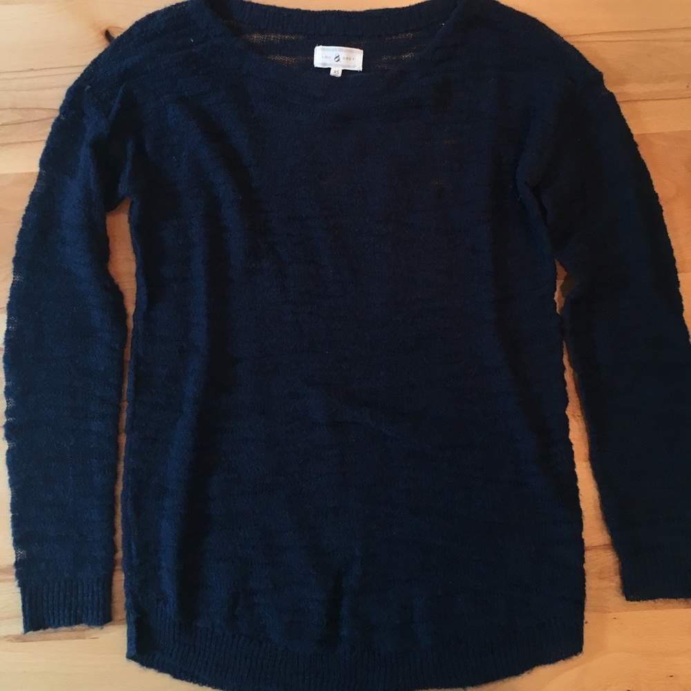 Sheer Blue Sweater
